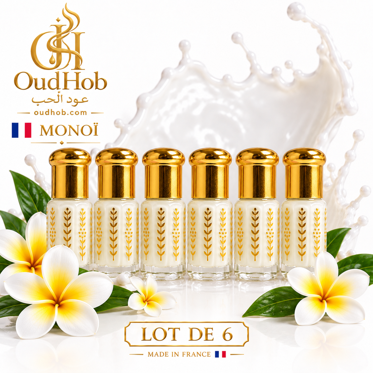 Musc Tahara Monoï – Almizcle Íntimo Sin Alcohol 3 ml – OudHob | عود الحب