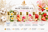 Coffret Découverte Musc Tahara N°2 – 6 Senteurs × 3 ml – Sans Alcool – OudHob | عود الحب