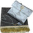 Coffret cadeau élégant Pochette en tissu Tapis de prière & Tasbih (chapelet) Sajada en Velours de Luxe