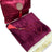 Coffret cadeau élégant Pochette en tissu Tapis de prière & Tasbih (chapelet) Sajada en Velours de Luxe