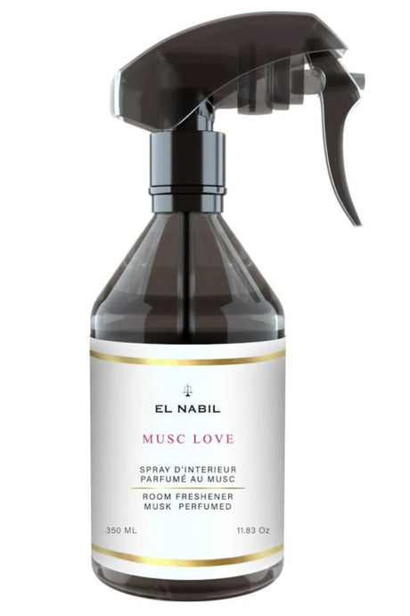 Spray d’Intérieur, Room Freshener Musc Love 350mL - El Nabil