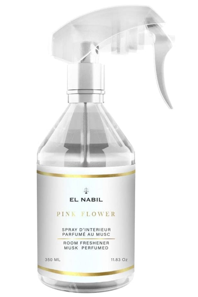 Spray d’Intérieur, Room Freshener Pink Flower 350mL - El Nabil