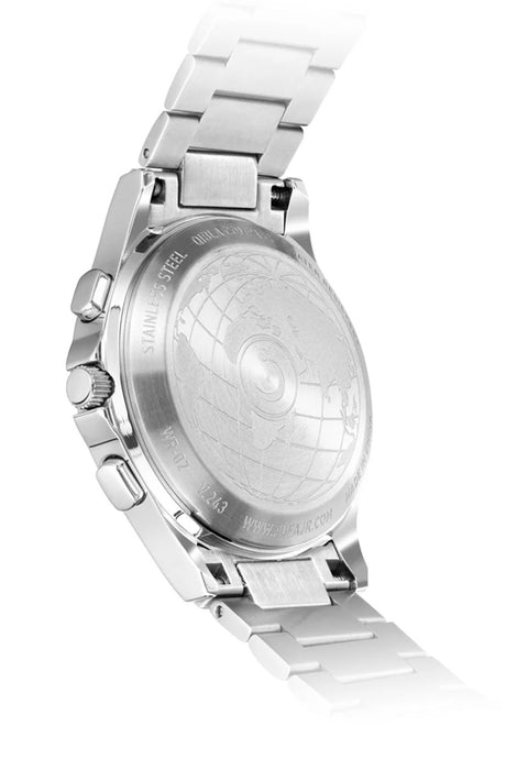 Montre numérique Ronde Al Fajr WR-02 Inoxydable Argent (Rappel des Prières, Qibla, Calendriers...)