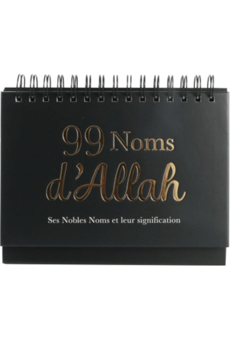 99 Noms d’Allah, Ses Nobles Noms et leur signification ( Calendrier chevalet ) - Hadieth Benelux