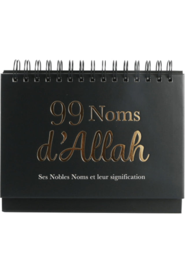 99 Noms d’Allah, Ses Nobles Noms et leur signification ( Calendrier chevalet ) - Hadieth Benelux