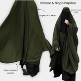 Khimar & Niqab papillon Umm Hafsa