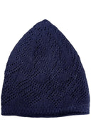 Chachia TAQIYA au crochet pour homme Kufi musulman tricotés qualité premium