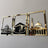 Ensemble d'Art Mural Islamique – Cadre Rectangulaire 38x30 cm | Masjid Al-Haram, Masjid Al-Aqsa, Masjid An-Nabawi