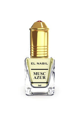 Musc Azur El nabil 5mL - Extrait de Parfum Sans Alcool - EL NABIL