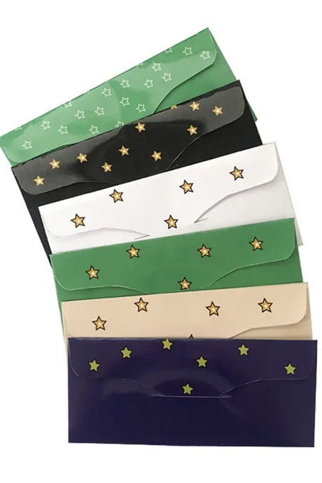 Lot de 6 enveloppes d'argent de poche pour enfants Eid Mubarak, Pafu Cadeaux en espèces et porte-cartes cadeaux pour le Ramadan