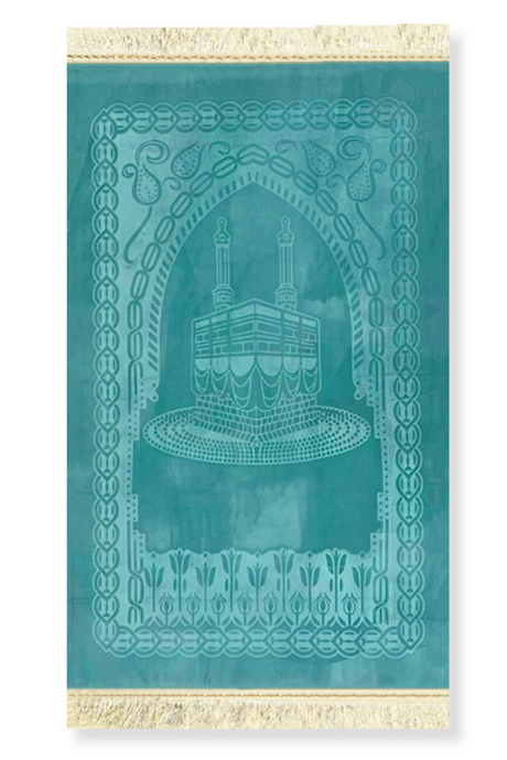 Coffret Cadeau Musulman – Tapis de Prière Velours & Chapelet (Tasbih) Élégant