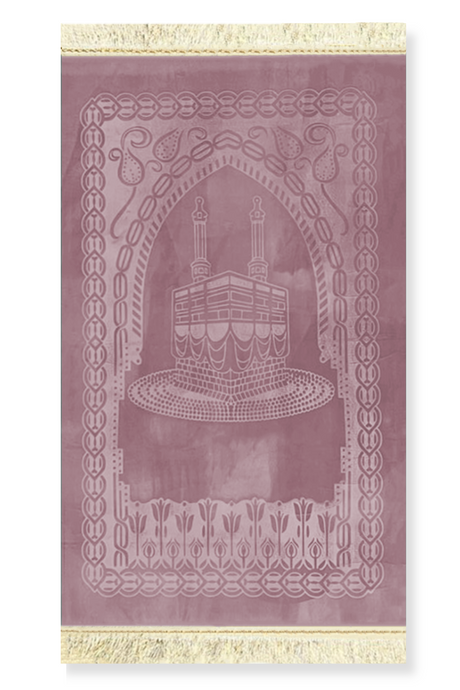 Coffret Cadeau Musulman – Tapis de Prière Velours & Chapelet (Tasbih) Élégant