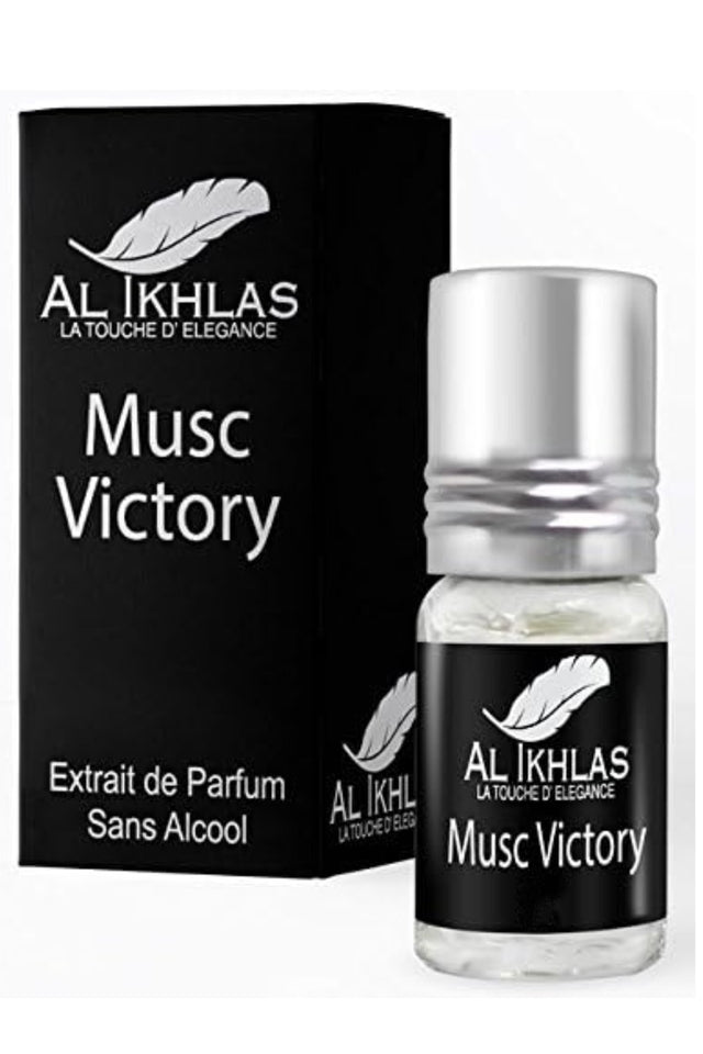 Musc Victory 5mL - Extrait de Parfum Sans Alcool - Al Ikhlas