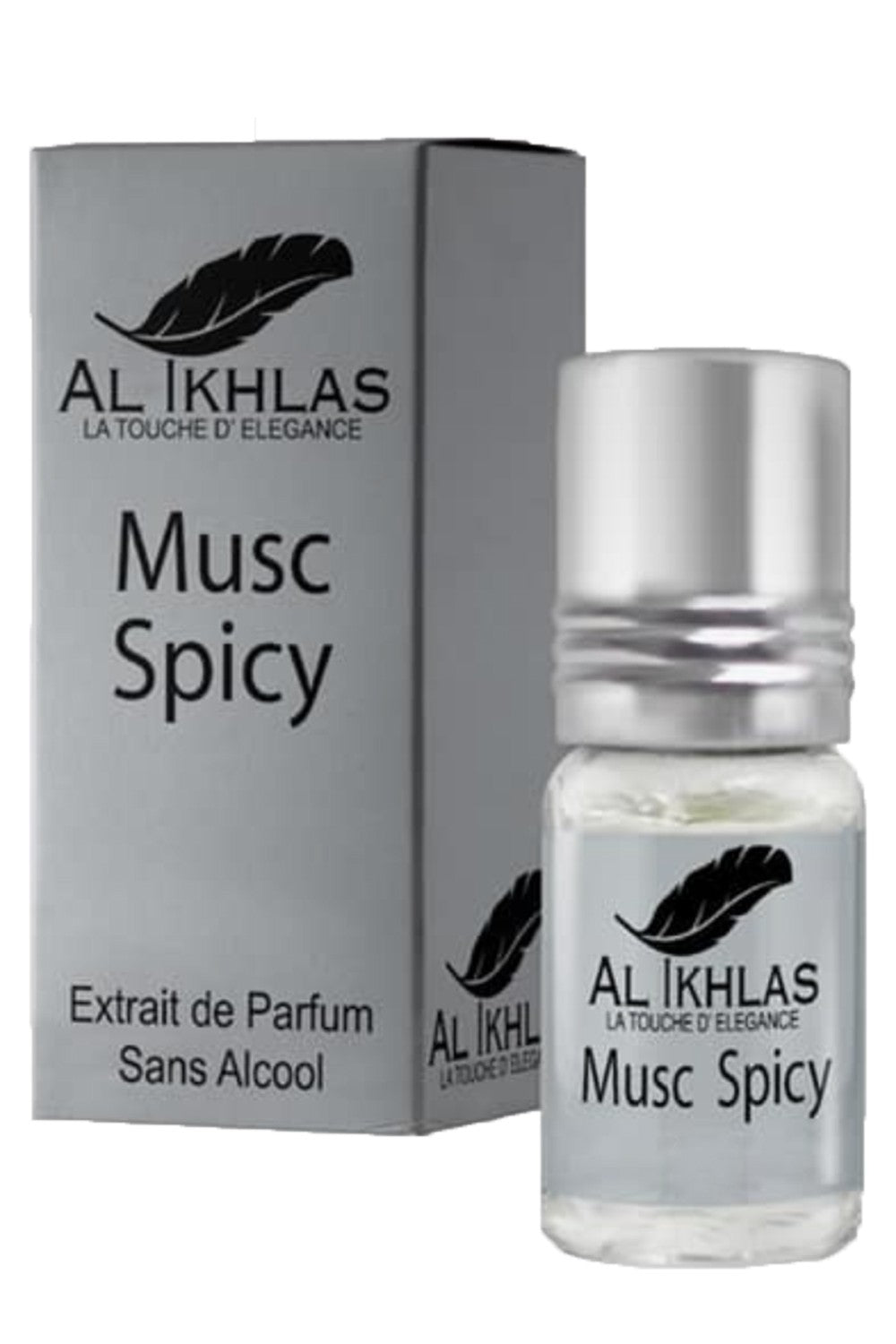 Musc Spicy 5mL - Extrait de Parfum Sans Alcool - Al Ikhlas