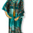 Caftan Satiné Long – Élégance et Confort pour la Maison