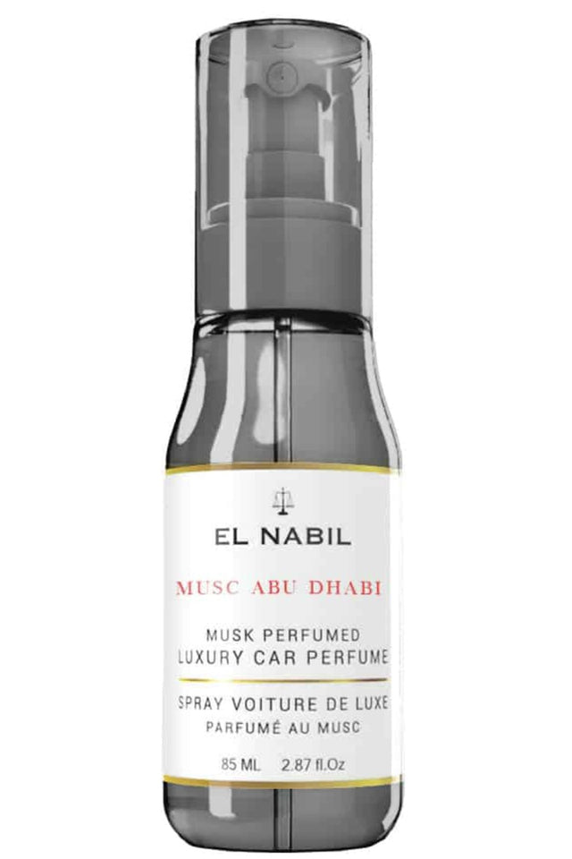Spray voiture de luxe Musc Abu Dhabi 85ml - El Nabil