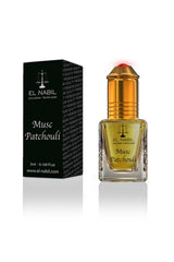 Musc Patchouli El nabil 5mL - Extrait de Parfum Sans Alcool - EL NABIL