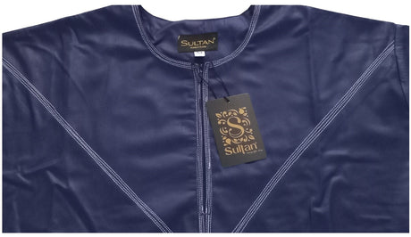 Qamis Émirati en Satin Précieux – Manches Longues | Sultan