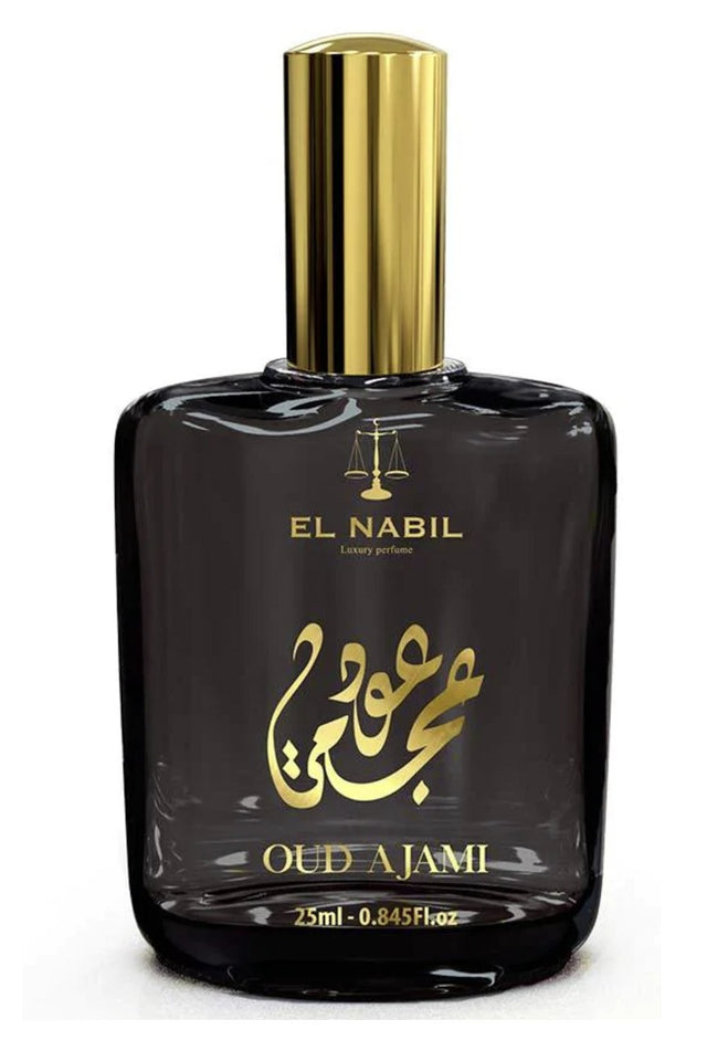 Eau de Parfum Oud Ajami 25ml | El Nabil – Richesse et Élégance