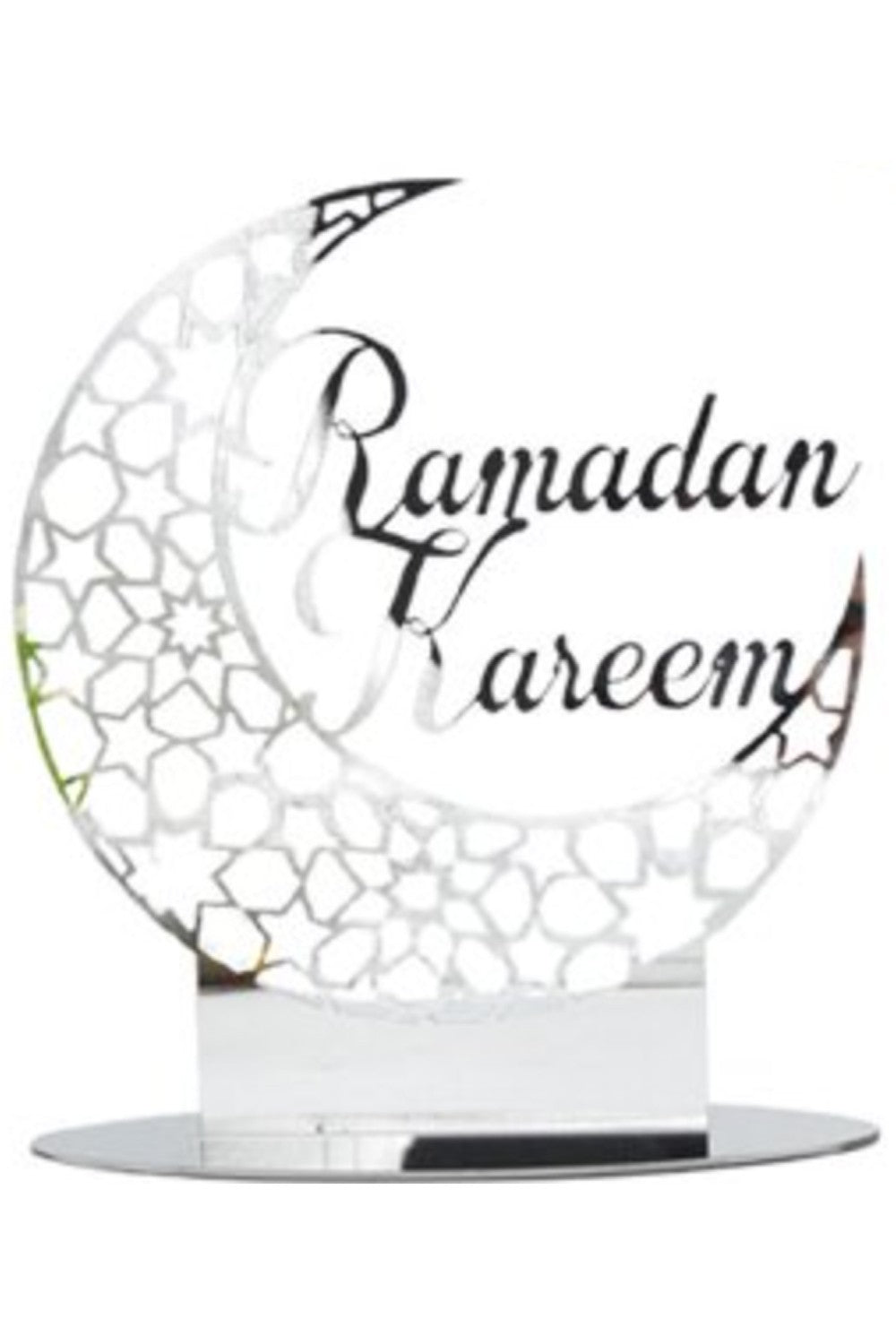 Décoration de table en acrylique - Ramadan Kareem 2025, motif islamique