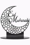 Décoration de table islamique en acrylique - Eid Mubarak 2025