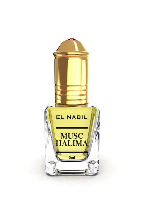 Musc Halima El nabil 5mL - Extrait de Parfum Sans Alcool - EL NABIL