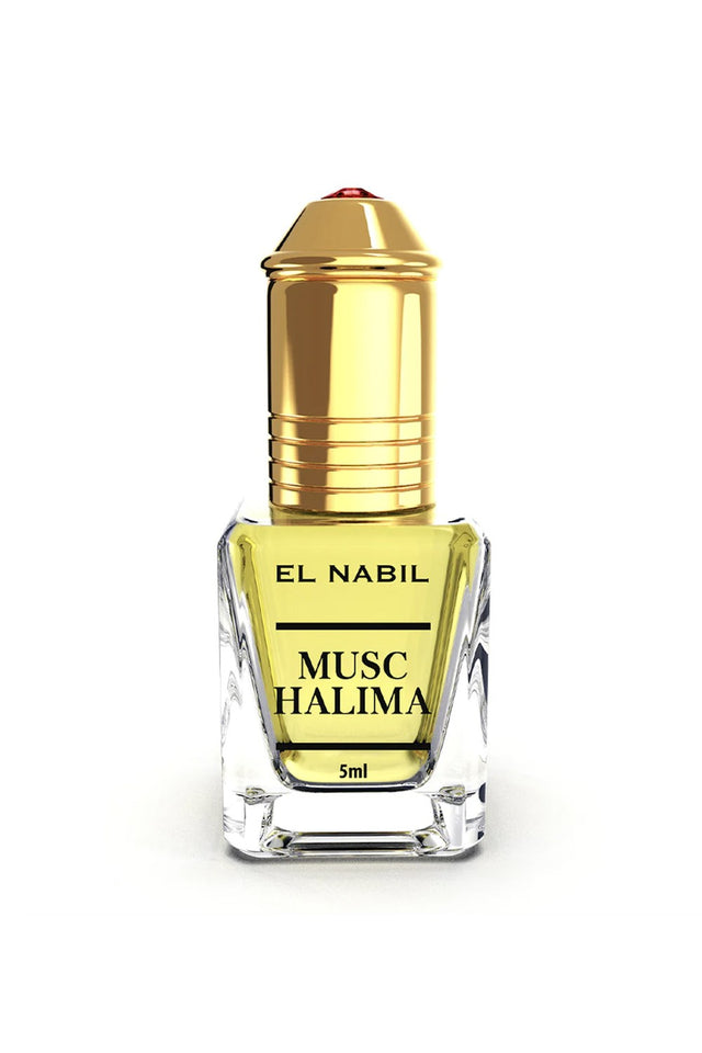 Musc Halima El nabil 5mL - Extrait de Parfum Sans Alcool - EL NABIL