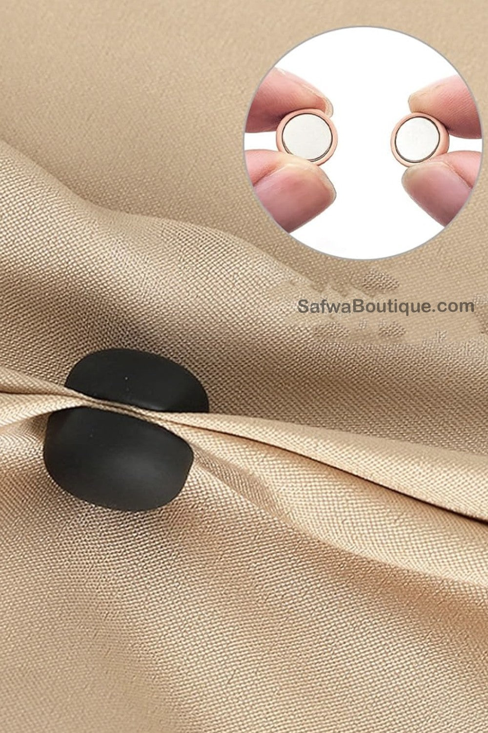 Épingles magnétiques multicolores pour hijab - Broches pratiques et polyvalentes