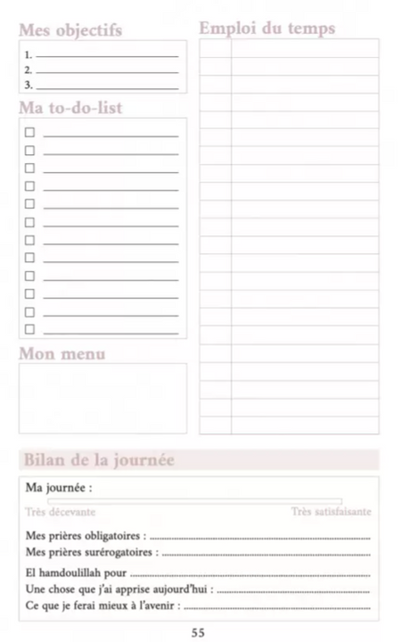 Mon Planner Ramadan Beige - Éditions AL IMAM