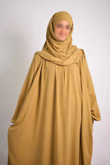 Abaya Jilbab Ajman avec Écharpe – Élégance & Confort | Moultazimoun
