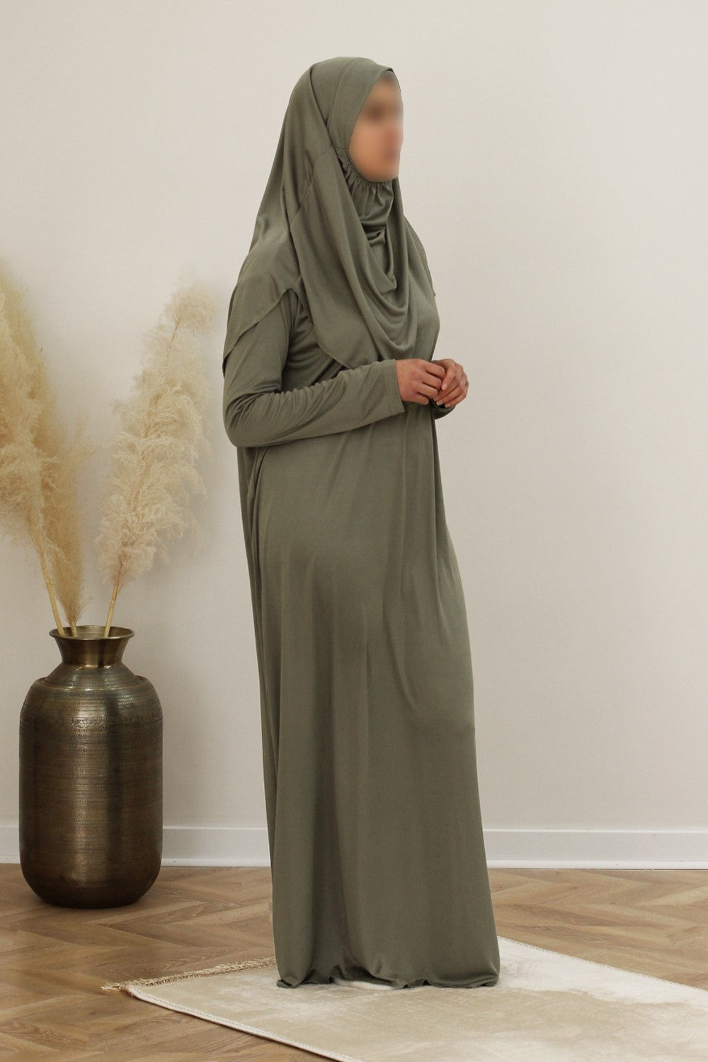 Robe de prière Hijab intégré