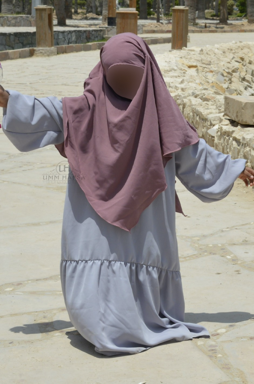 Khimar Binti – Hijab Fille Élégant | Umm Hafsa