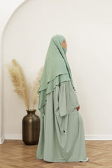 Khimar Jazz 2 voiles - Safwa Collection