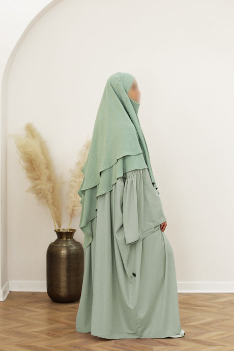 Khimar Jazz 2 voiles - Safwa Collection