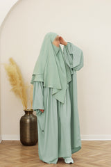 Khimar Jazz 2 voiles - Safwa Collection