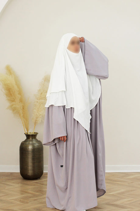 Khimar Jazz 2 voiles - Safwa Collection