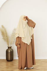 Khimar Jazz 2 voiles - Safwa Collection
