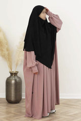 Khimar Jazz 2 voiles - Safwa Collection
