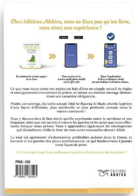 La Grandeur de la Prière de ‘Abd Ar-Razzāq Al-Badr - Éditions Akhira