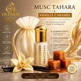 Musc Tahara Vanille Karamel – Intieme Musk Zonder Alcohol 3 ml – OudHob | عود الحب