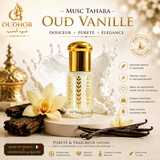 Musc Tahara Oud Vanilje – Intim Musk Uden Alkohol 3 ml – OudHob | عود الحب