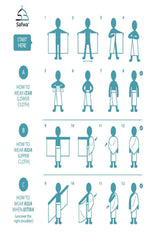 IHRAM pour Hajj et Omra – 100 % Coton Égyptien – Avec Boutons – SAFWA