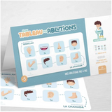 Mon tableau des ablutions : mes ablutions pas à pas - EDITION DeeniLearn