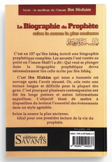 La biographie du Prophète selon la source la plus ancienne de Ibn Hisham - Éditions des Savants