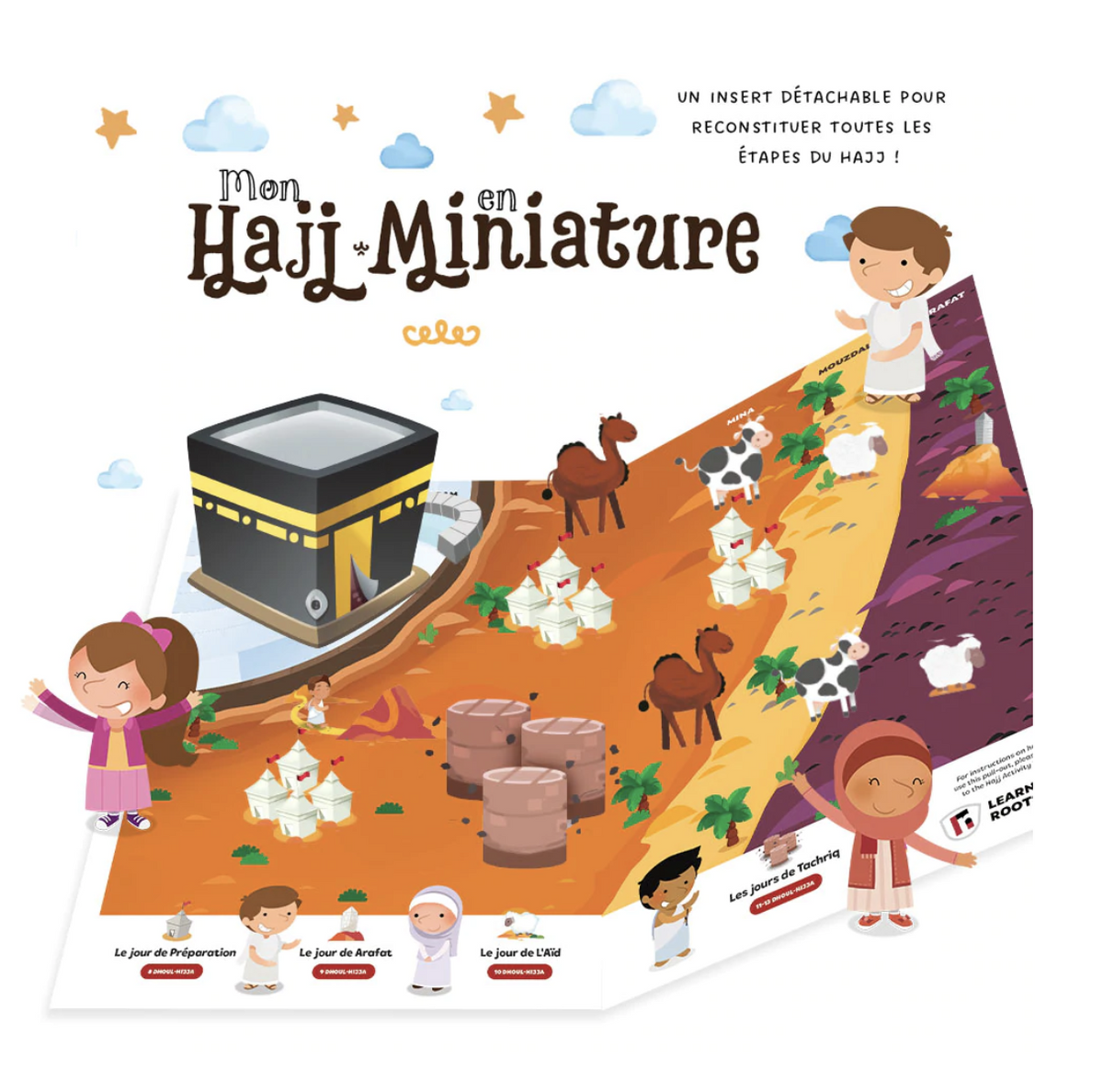 Mes activités du Hajj et de la Oumra (pour les petits 4 ans et +) - Edition Learning roots