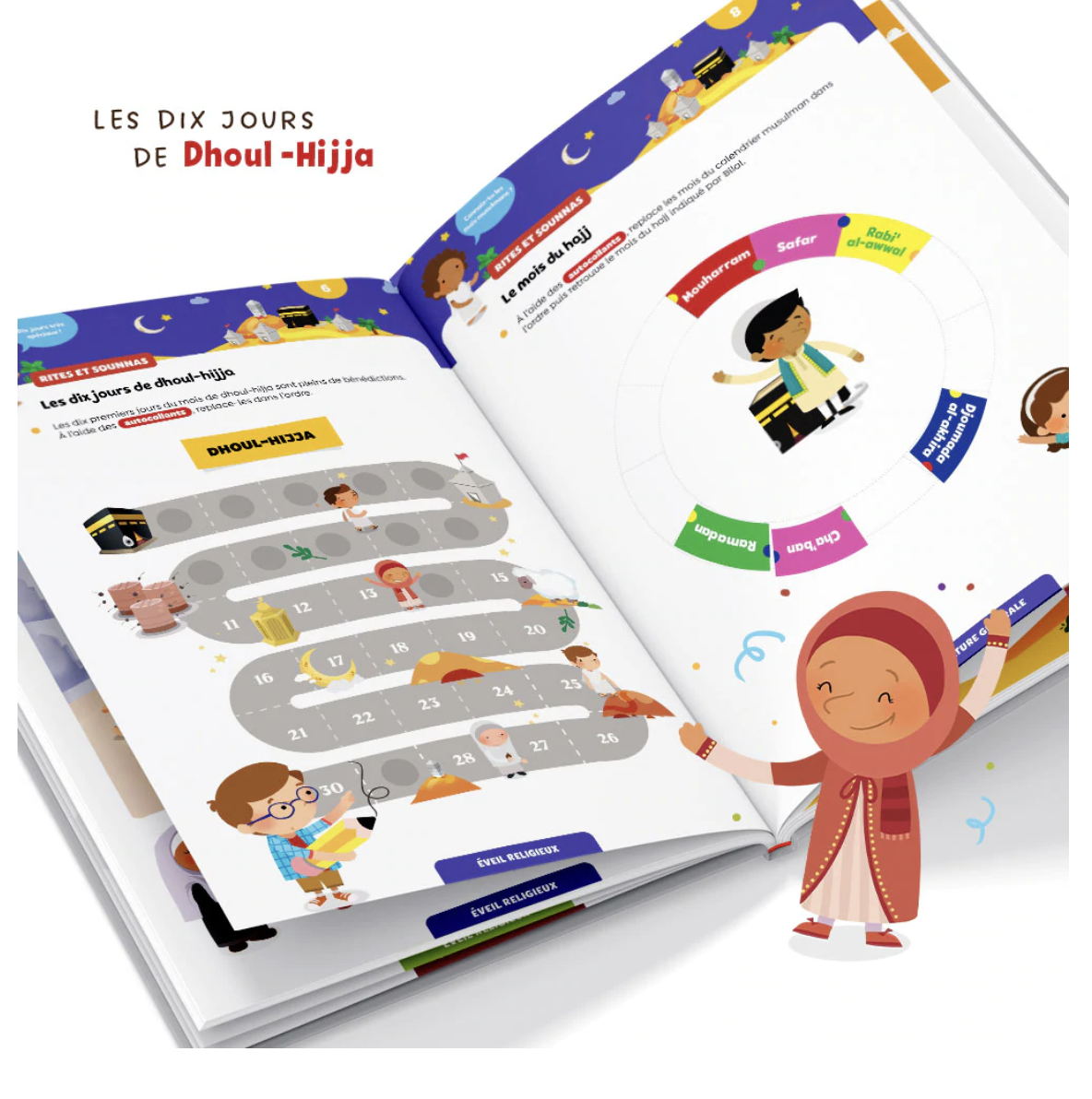Mes activités du Hajj et de la Oumra (pour les petits 4 ans et +) - Edition Learning roots