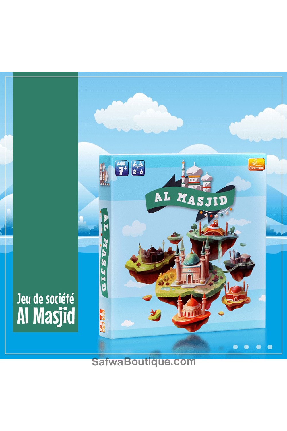 Jeu de société Al Masjid ! (A partir de 7 ans) – Osratouna