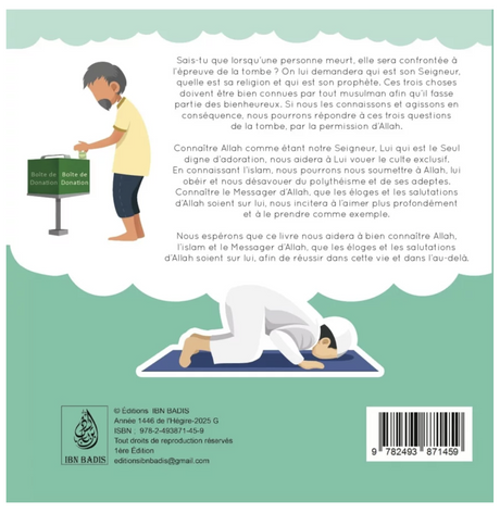 Les trois fondements pour les enfants de Arnida Sharah Auli - Edition IBN BADIS