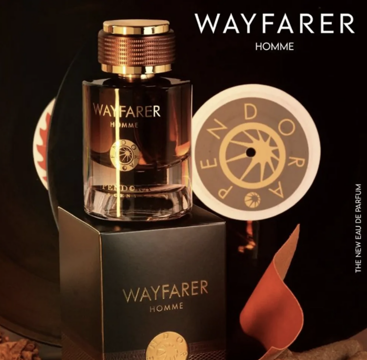 Eau de Parfum Pendora Wayfarer Homme 100mL - Emir Paris Corner