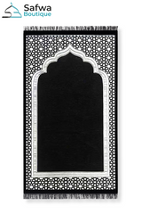 Coffret Cadeau Transparent Élégant – Tapis de Prière & Chapelet (Tasbih) | Muslim Box
